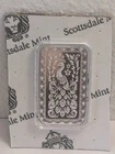 1 oz .9999 Silver Bars - Scottsdale Marquee Peacock Silver Bullion Bar