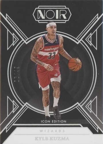 Noir Kyle Kuzma RC on Card Auto 47/99 328150 | eBay