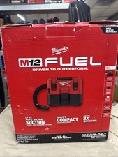 Milwaukee 0960-20 12V M12 FUEL 1.6 Gallon Cordless Wet/Dry Vacuum, HEPA Filter
