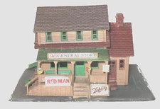 HO Scale Built Plastic Al's General Store Building Train Scenery