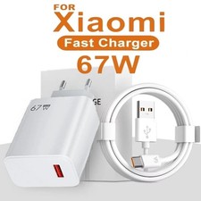 Xiaomi Original 67W USB Super Fast Charger Power Adapter For Mi 12 11 Poco X6 Re
