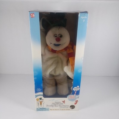 Gemmy Spinning Snowflake Frosty The Snowman For Parts or Repair