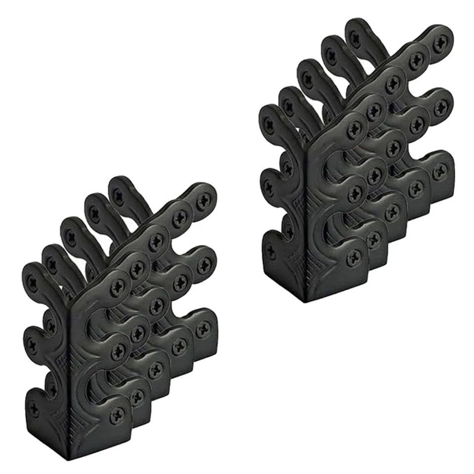 1X(10 Stück Skiffers Eckschutz für Fußleisten, Sockelleistenschutz Aus Mass6048