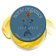Norse Organics Pimple Stopper Night Balm 1oz Acne Spot Treatment