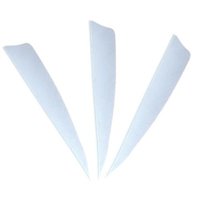 50PCS 4'' Shield Cut Fletches Arrow Feathers Turkey Feather Right/Left accessory