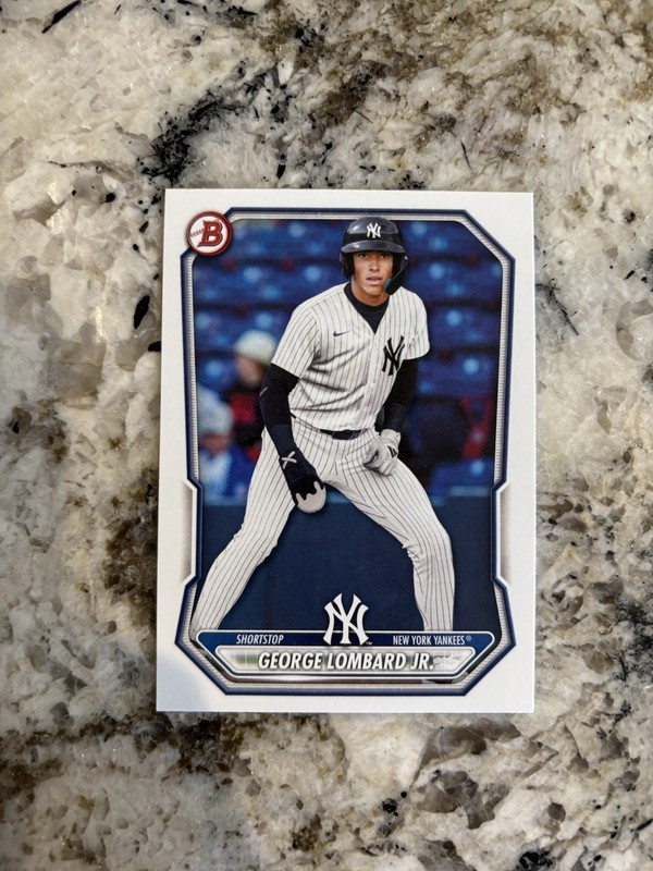GEORGE LOMBARD JR.  YANKEES   2026 BOWMAN PROSPECTS #BP-64