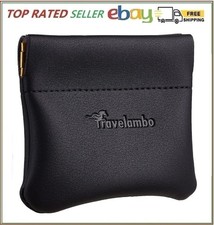 Leather Squeeze Coin Purse Pouch Change Holder for Men  Women