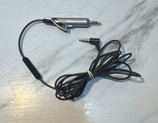 Wire Replacement Audio Cable Mic Bose Silver QuietComfort QC15 QC2 Headphone OEM