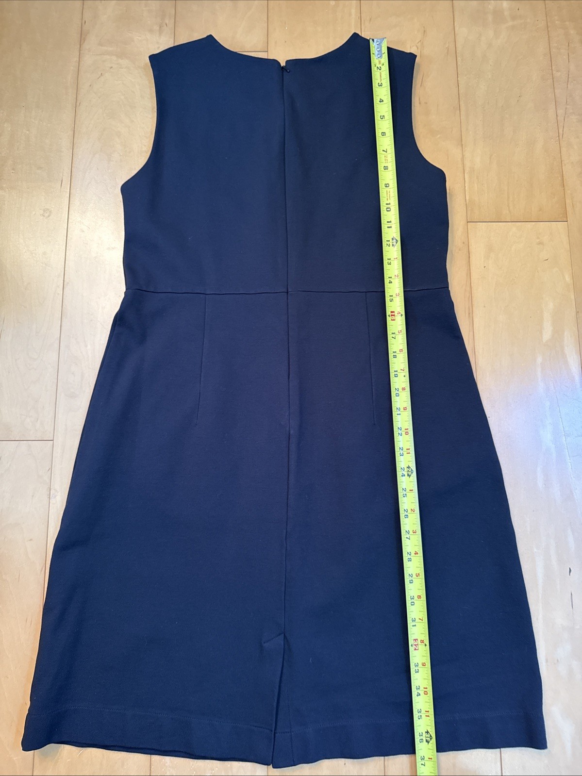 BLACK BASIC Lands End Black Heavyweight Sleeveles… - image 4