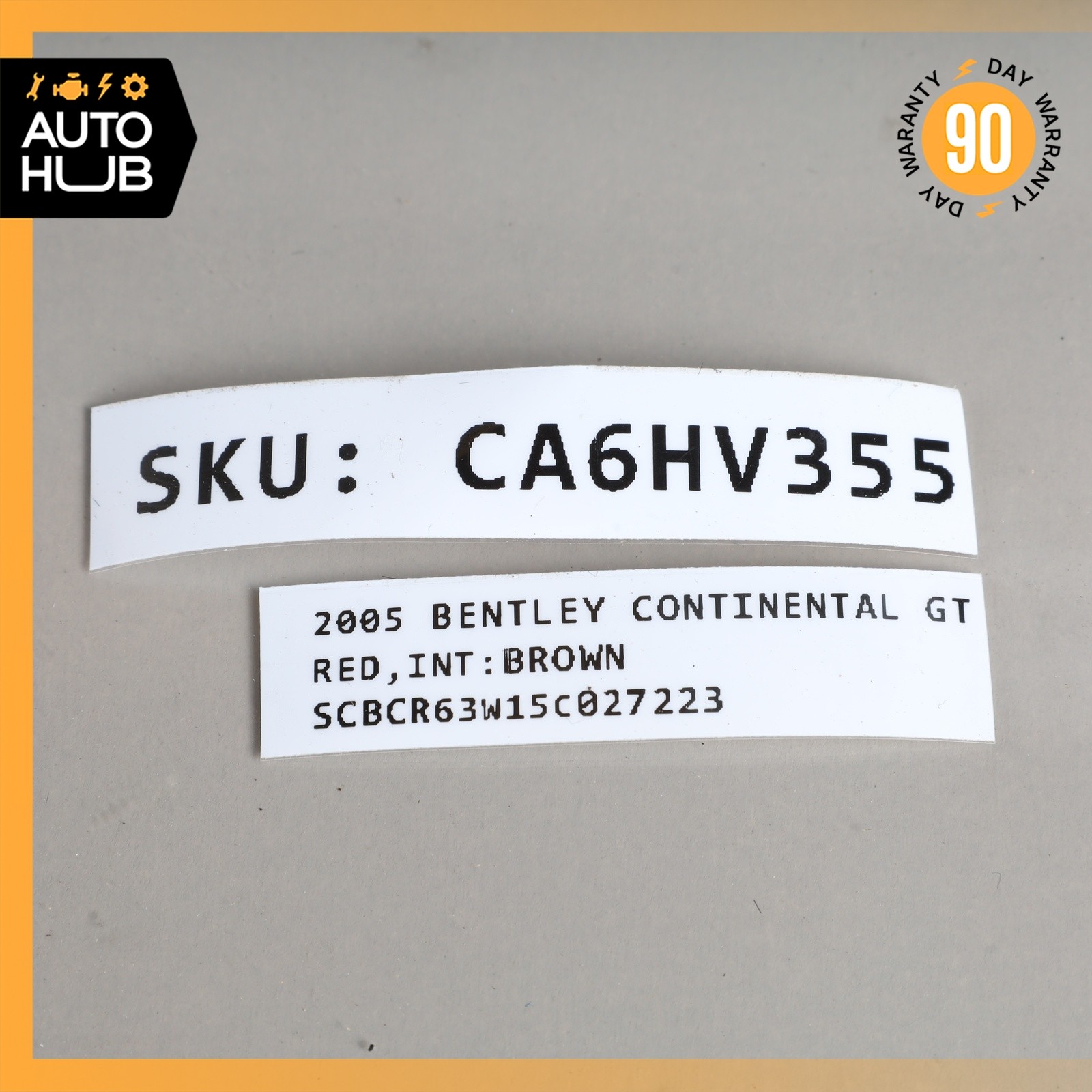 Bentley Continental GT 2003-2013 Left Air filter box