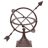 Sonnenuhr 30Cm Eisen Garten Dekoration Nostalgie Antik-Stil