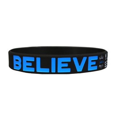 Believe In Yourself Armband Silikon Positiv Glücklich Psychische Gesundheit Selbstwertgefühl