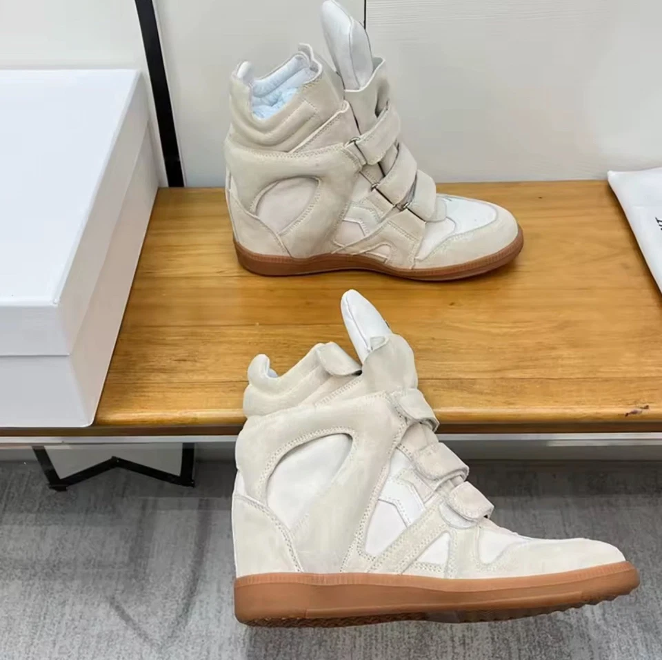 Isabel Marant Inspired High Quality Wedge Sneakers - Image 4 of 4