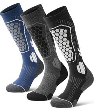 Merino Wool Ski Socks For Men  Women, Skiing, Snowboard, Hunting, Over The C...
