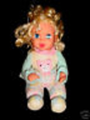 15''-RARE-1998-BABY SLURP AND BURP TOY PATCHES BEAR DOLL