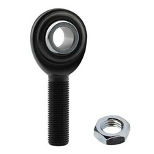 PCML7 7/16 X 7/16-20 Male LH Rod End Heim Joint Chromoly Complete W/ Jam Nut