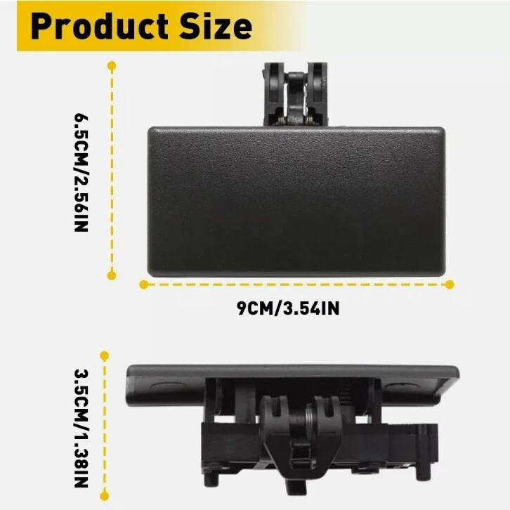 Handle Latch Open Glove Box Lock For Ford F-150 2009-2014 F-250 350 450 Lincoln Foto 4 de 4