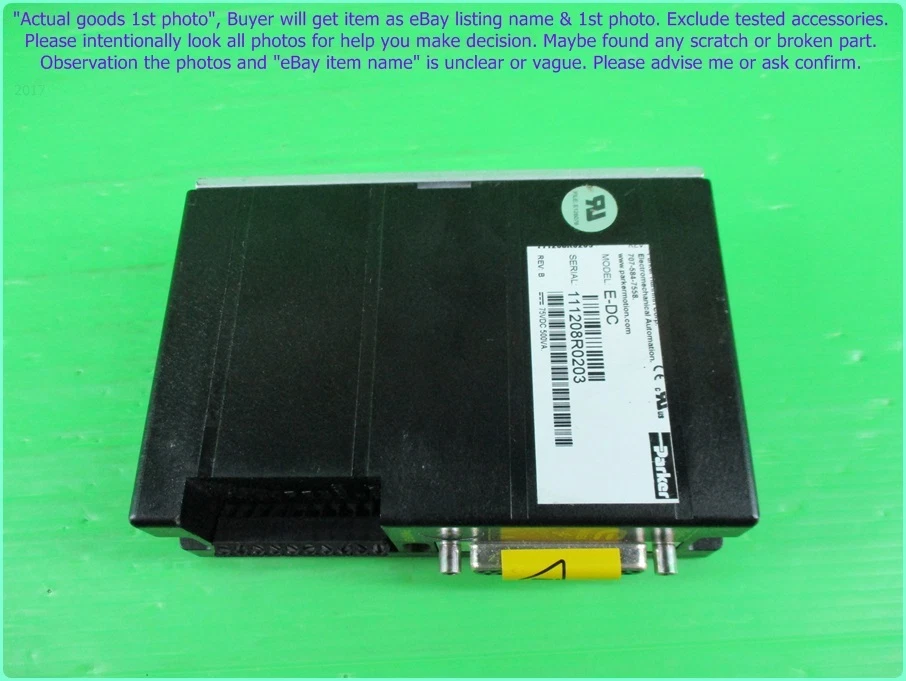 Parker E-DC, E-Series Stepper Drive as photo, NEW MISSING BOX, Mini CNC, LAST - Image 2 of 4