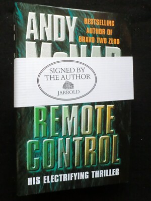 SIGNIERT; Fernbedienung von Andy McNab (1997-1st) Nick Stone #1 - HB Action Novel