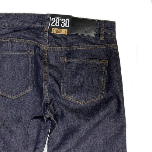 DC SHOES STRAIGHT FIT DENIM JEANS INDIGO RINSE BLUE | eBay