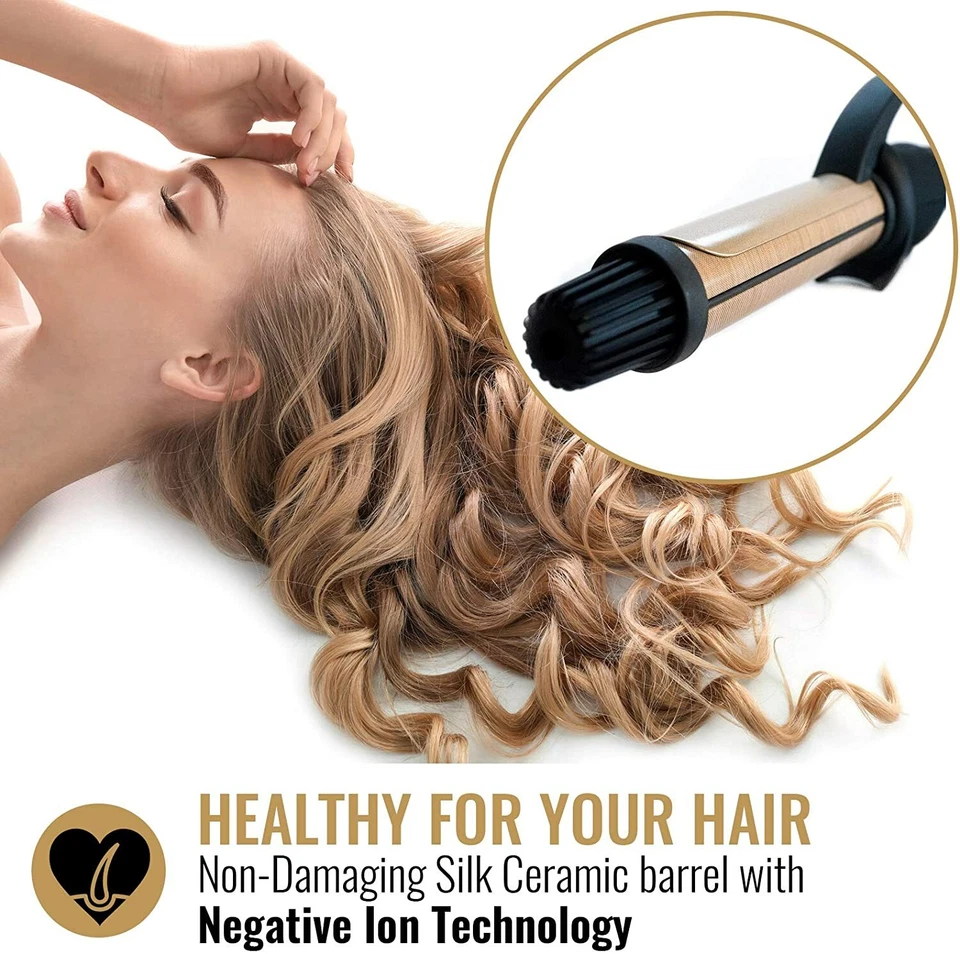 HAI SYLKSTYLER 1" Professional Silk Ceramic Curling Iron - Dual Voltage - Image 4 of 4