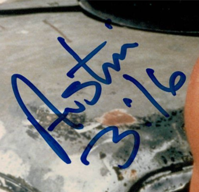 Stone Cold Steve Austin Autographed Signed Vintage 8x10 WWE Photo