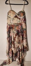 FASHION NOVA BOTANICAL FLORAL MIDI DRESS SZ XL NWT