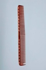 Bonika Metal 8 Inch Rose Gold  Cutting Comb With Black Pouch 
