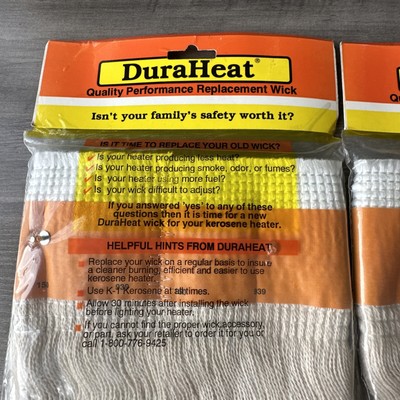 2 NEW VTG Duraheat Dura Heat Replacement Wick DH-150 Kerosene Heater 150  DH150 13204001506 | eBay