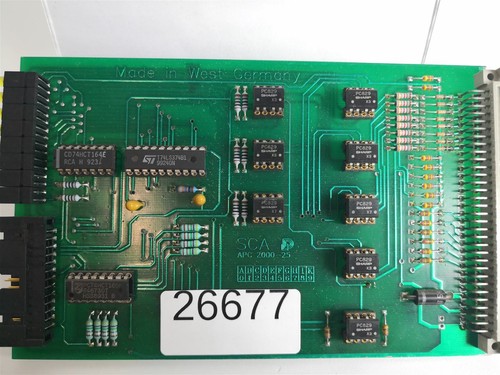 SCA APC 2000-25 Platine APC200025 - Photo 3 sur 6