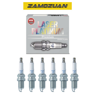 NGK Laser Platinum Spark Plug 6PCS for Chrysler Dodge Plymouth