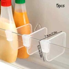 5Pcs Fridge Drawer Partition Board Refrigerator Side Door Divider