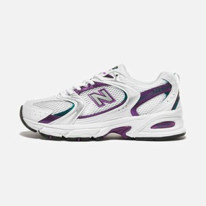 new balance 530 white and purple