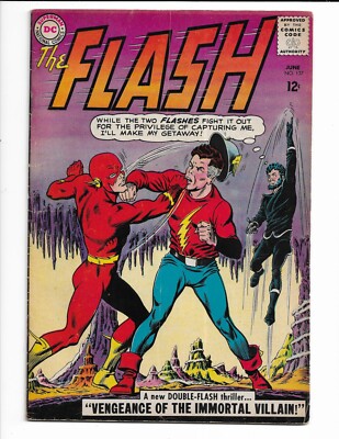 Flash 137 1963 VG+ 4.5 GOLDEN AGE FLASH CROSSOVER ST S.A. VANDAL SAVAGE (1963)