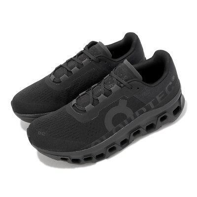 On Running Cloudmonster All Black Men Reflective Road Running Shoes 6199025