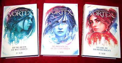 VORTEX Band  1 + 2 + 3    UNGELESEN ° von Anna Benning °