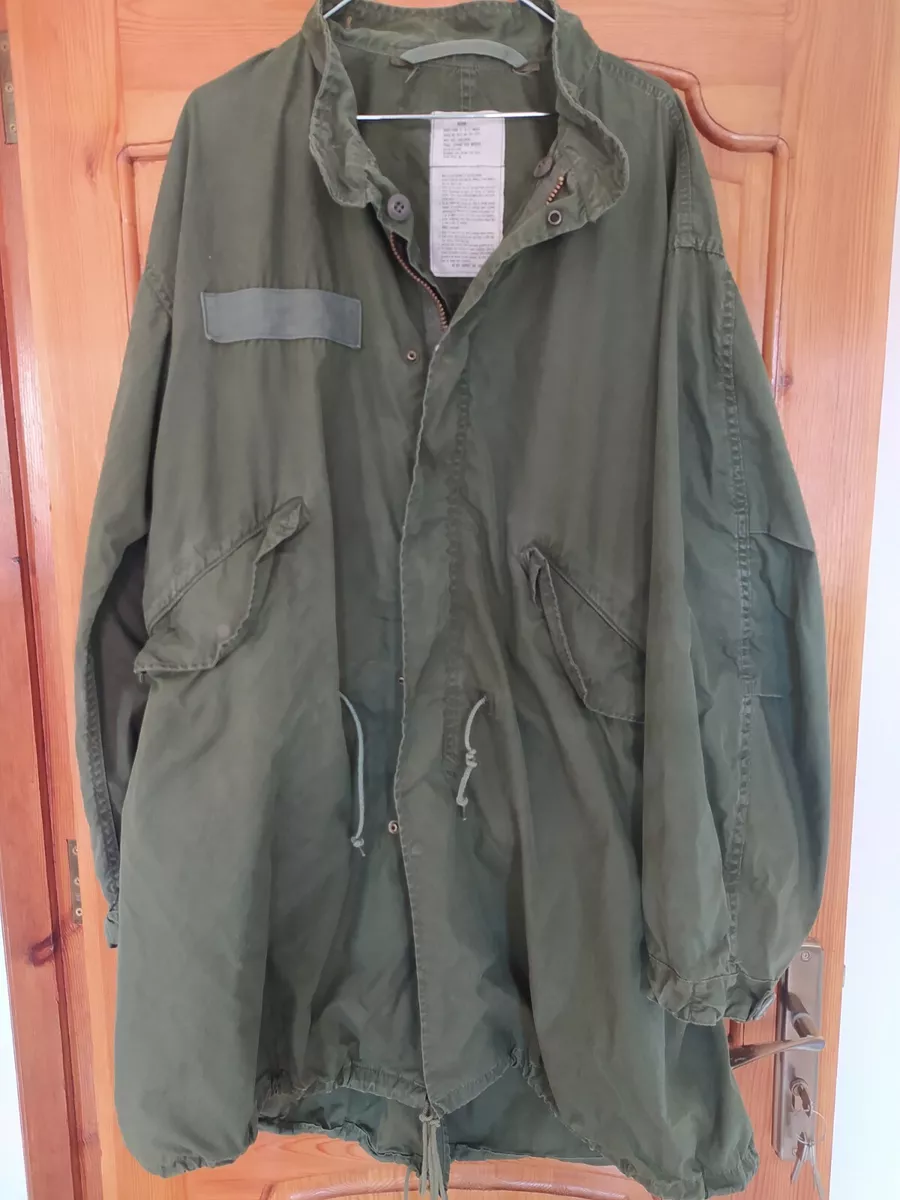 Vietnam US Army M-65 extreme cold Fishtail parka Field Jacket Medium
