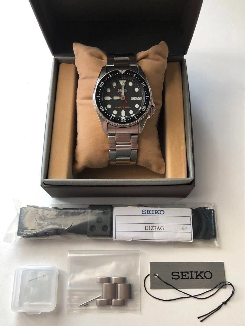SEIKO SKX013K Black Boy Diver Petite Custom Needle Change Working