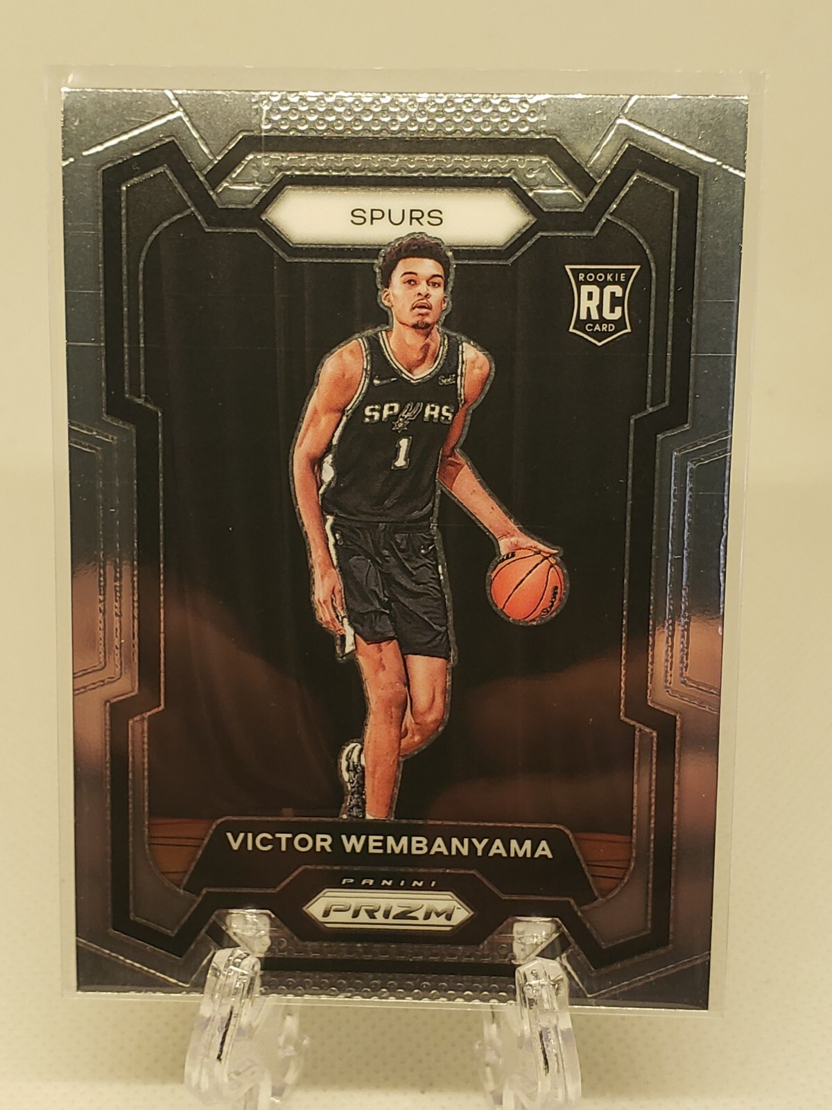 2023-24 Panini Prizm #136 Victor Wembanyama San Antonio Spurs RC Base Rookie