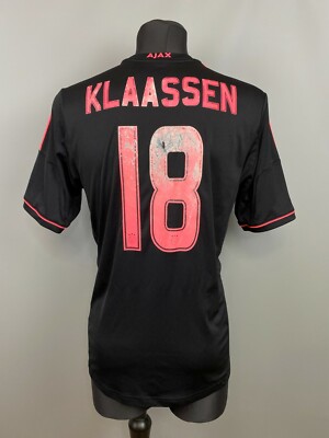 AJAX 2013 2014 KLAASSEN AWAY SHIRT FOOTBALL SOCCER JERSEY ADIDAS