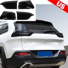 Smoked Rear Tail Light Covers Trim For Jeep Cherokee 14-17+ Exterior Accessories