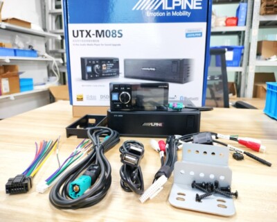 Alpine UTX-M08S | Hi-Res Audio Digital Media Receiver with