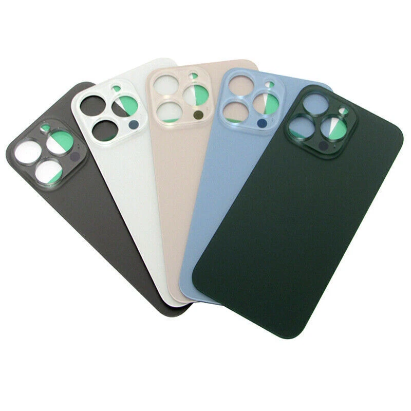 Replacement Lot Back Glass Big Cam Hole For iPhone 8 XR XS 11 12 13 14 Pro Max - Image 4 of 4