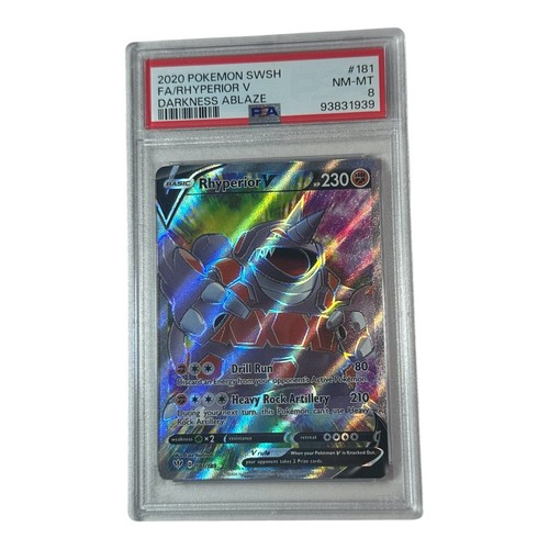 Rhyperior V graded PSA 8 for sale on eBay