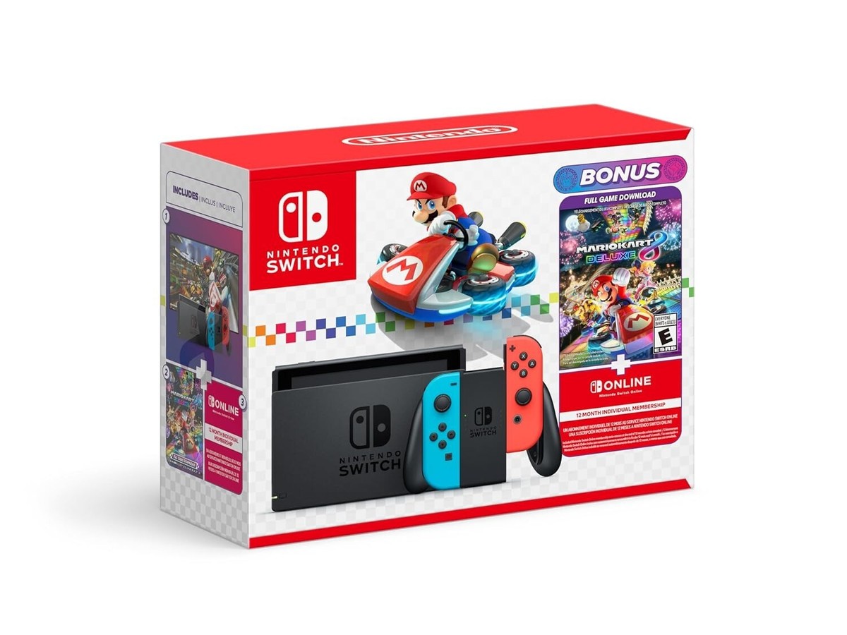 Nintendo Switch™ - Mario Kart™ 8 Deluxe Bundle | eBay