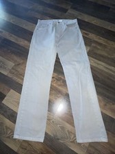 Levi's 501 0694 Gray Jeans Measured Size W31 L31.5 Made in Mexico  Stains
