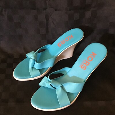 Michael Kors Ladies Slip On Wedge Sandals Australia