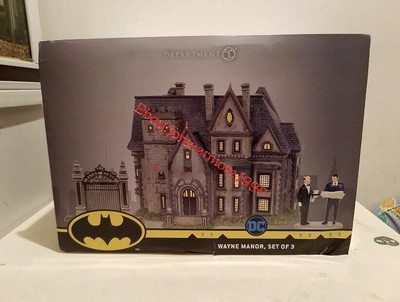 Batman Wayne Manor Statue Figure Resin Model Collectible Limited Boy Gift