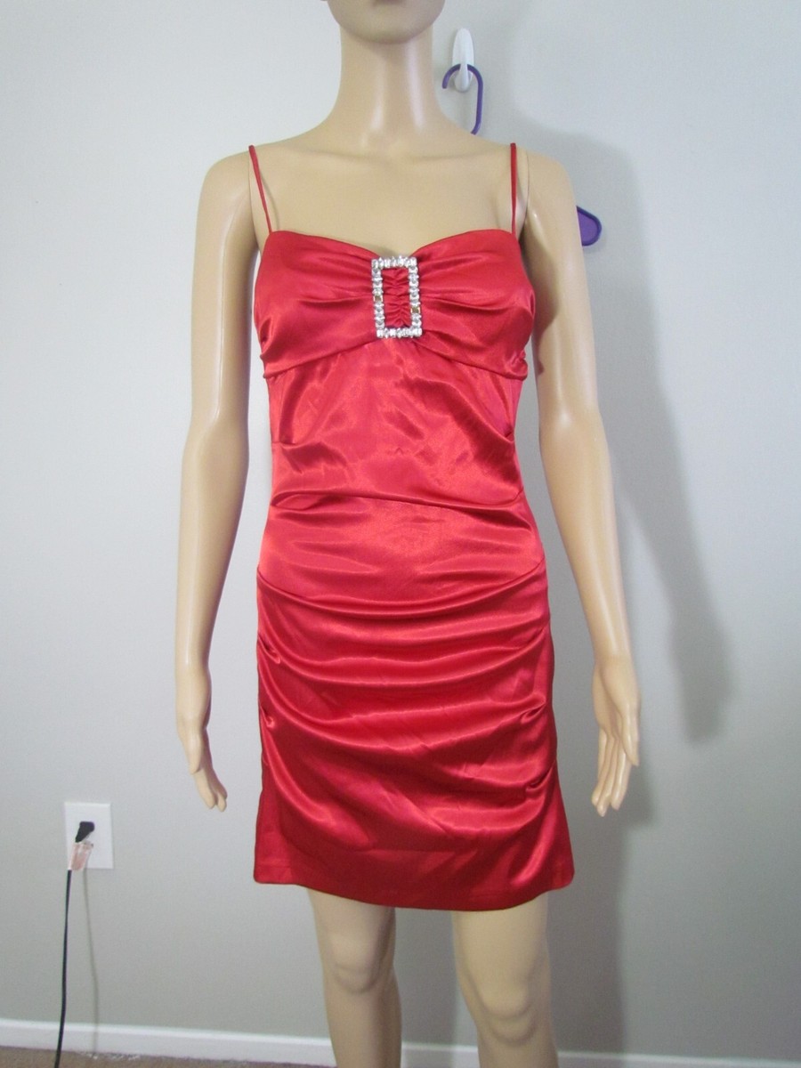 B Darlin juniors red formal dress 5/6 | eBay