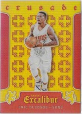 2015-16 Panini Excalibur Crusade ERIC BLEDSOE RED PRIZM PARALLEL #24 SUNS /149